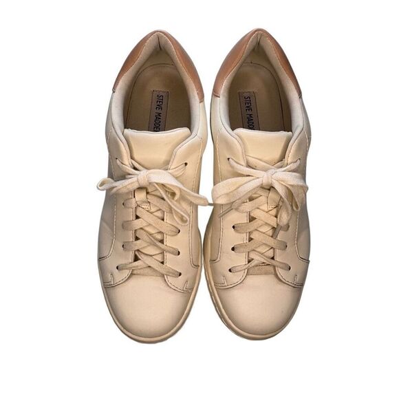 Steve Madden chunky white platform sneakers - 8.5 - Picture 1 of 7